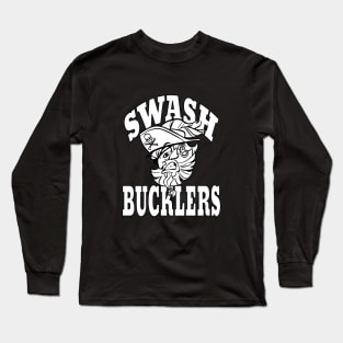Swashbucklers Mascot Long Sleeve T-Shirt